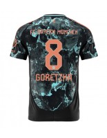 Bayern Munich Leon Goretzka #8 Venkovní Dres 2024-25 Krátký Rukáv